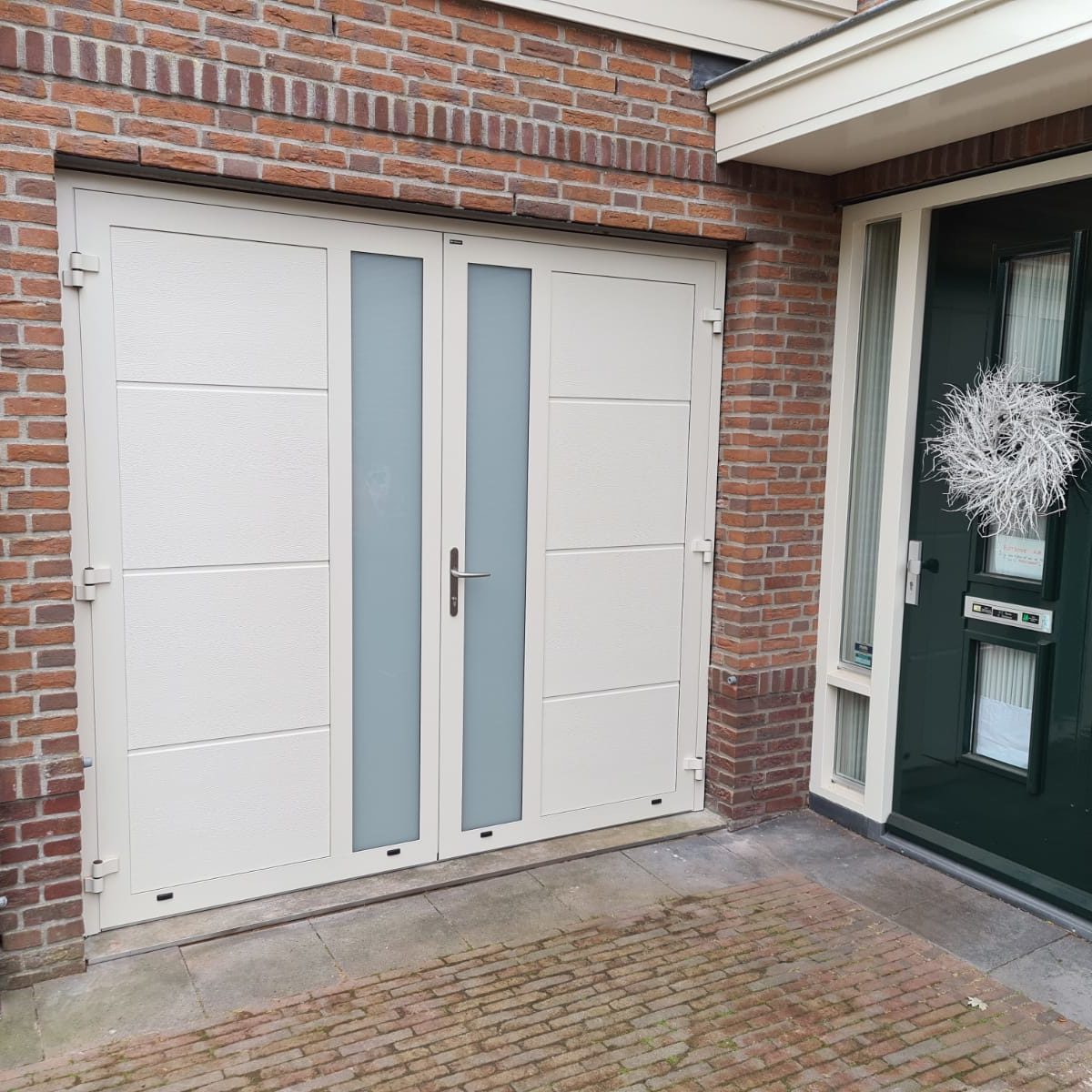 AW Nederland | AW40-2 Vlak Glad Verticaal melk glas